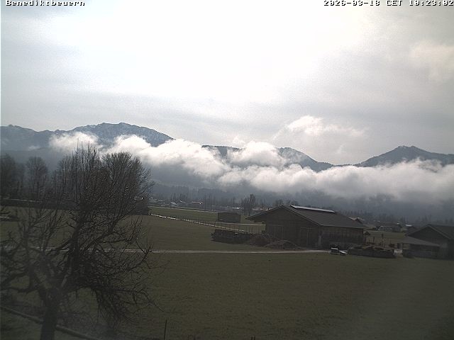 Archived image Webcam Benediktenwand (Bavaria)