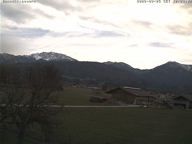 Archiv Foto Webcam Benediktenwand (Bayern)