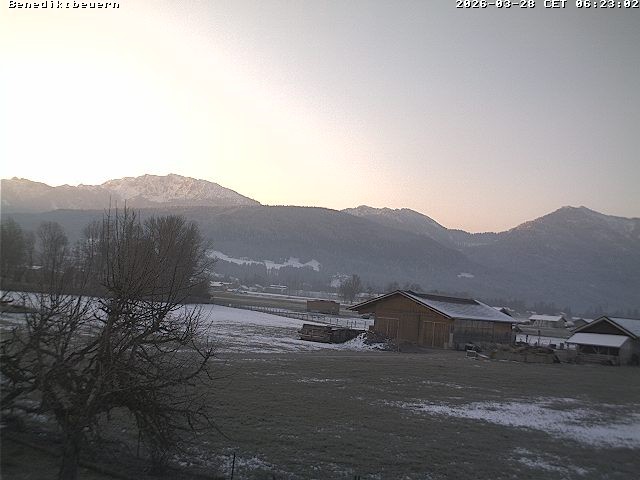 Archived image Webcam Benediktenwand (Bavaria)