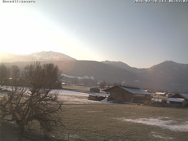 Archived image Webcam Benediktenwand (Bavaria)