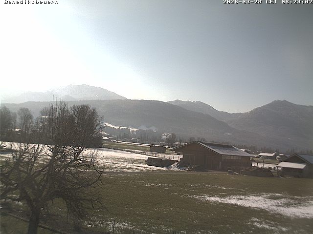 Archived image Webcam Benediktenwand (Bavaria)
