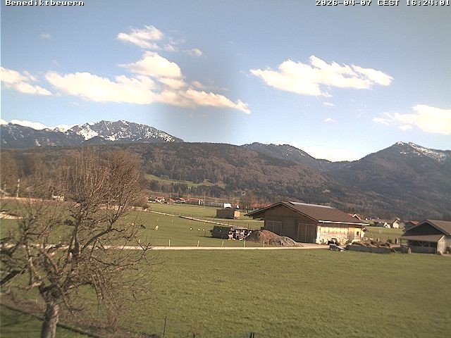 Archiv Foto Webcam Benediktenwand (Bayern)
