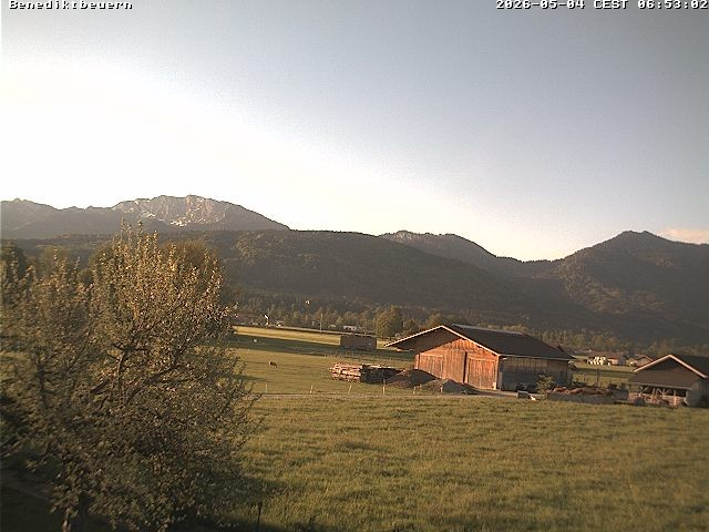Archived image Webcam Benediktenwand (Bavaria)