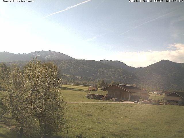 Archived image Webcam Benediktenwand (Bavaria)