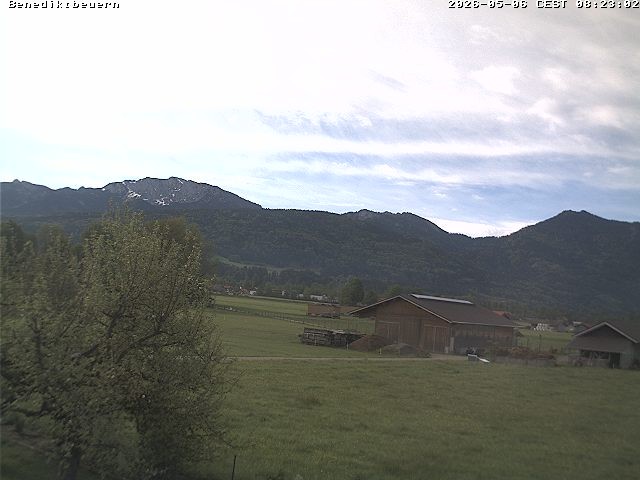 Archived image Webcam Benediktenwand (Bavaria)