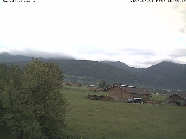 Archived image Webcam Benediktenwand (Bavaria)