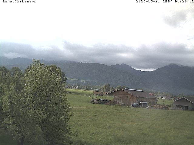 Archived image Webcam Benediktenwand (Bavaria)
