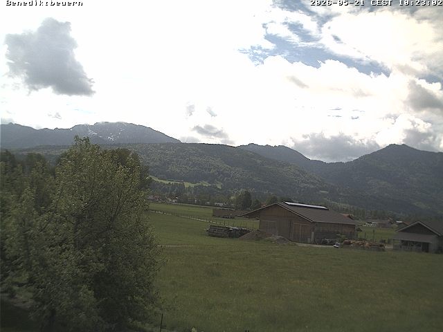 Archived image Webcam Benediktenwand (Bavaria)