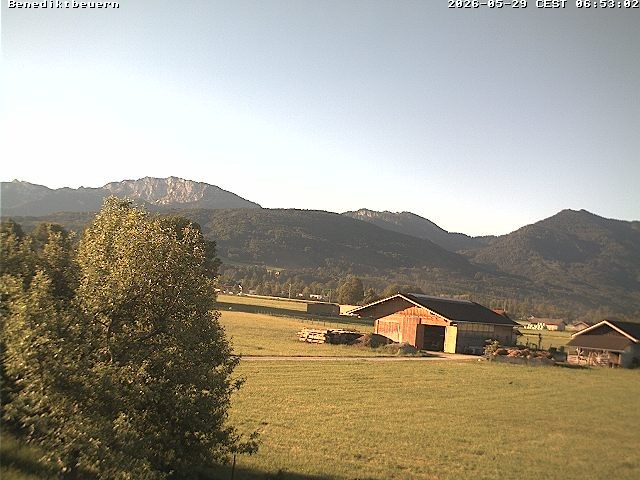 Archived image Webcam Benediktenwand (Bavaria)