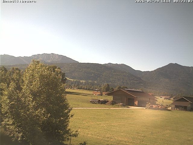 Archived image Webcam Benediktenwand (Bavaria)