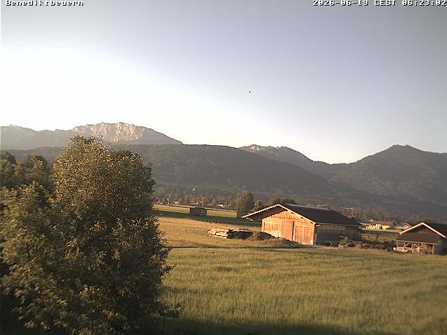 Archiv Foto Webcam Benediktenwand (Bayern)