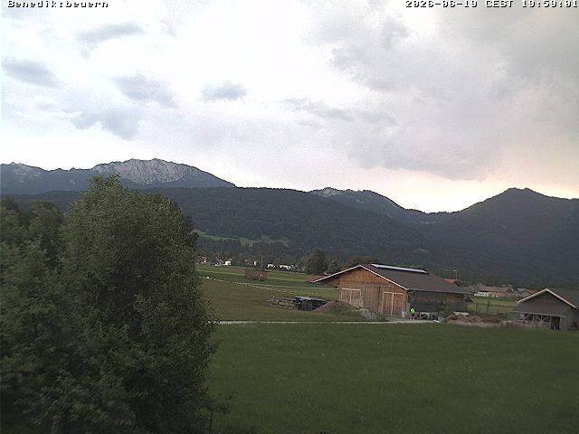 Archived image Webcam Benediktenwand (Bavaria)