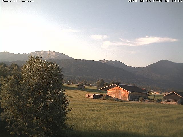Archiv Foto Webcam Benediktenwand (Bayern)