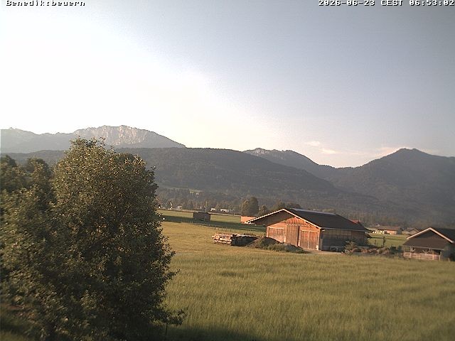 Archiv Foto Webcam Benediktenwand (Bayern)