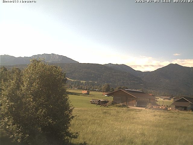 Archiv Foto Webcam Benediktenwand (Bayern)