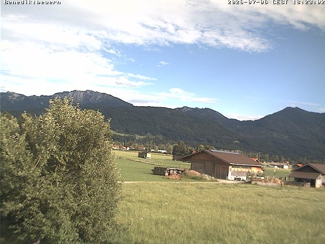 Archived image Webcam Benediktenwand (Bavaria)