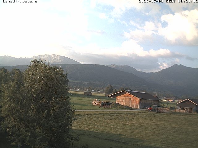 Archiv Foto Webcam Benediktenwand (Bayern)