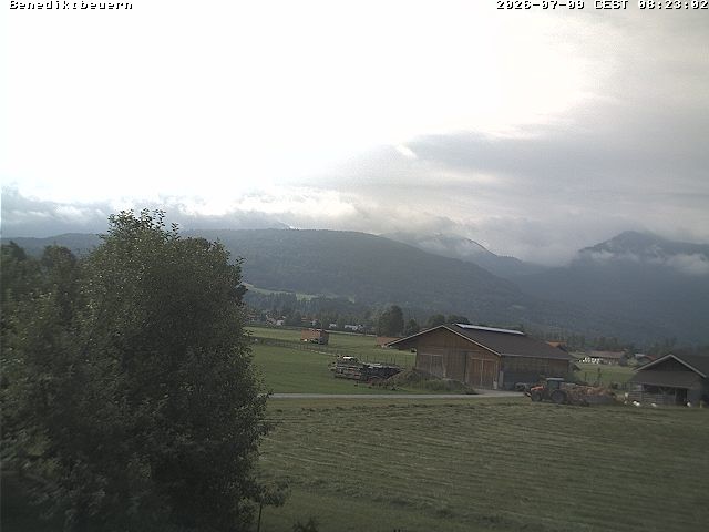 Archiv Foto Webcam Benediktenwand (Bayern)