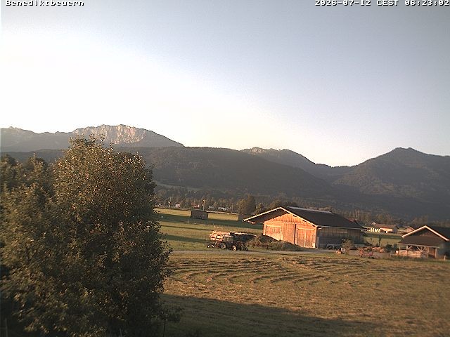 Archiv Foto Webcam Benediktenwand (Bayern)