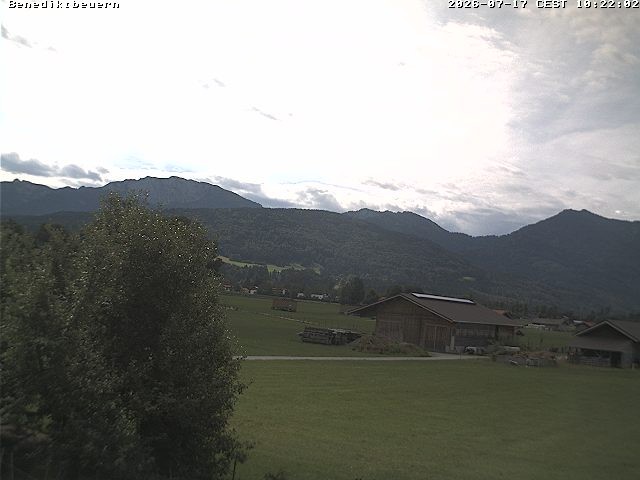 Archiv Foto Webcam Benediktenwand (Bayern)
