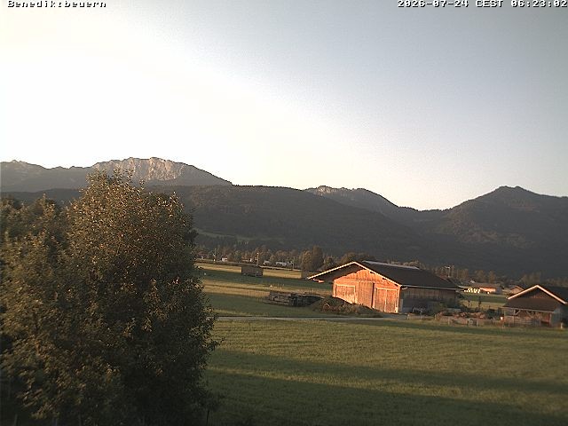 Archived image Webcam Benediktenwand (Bavaria)