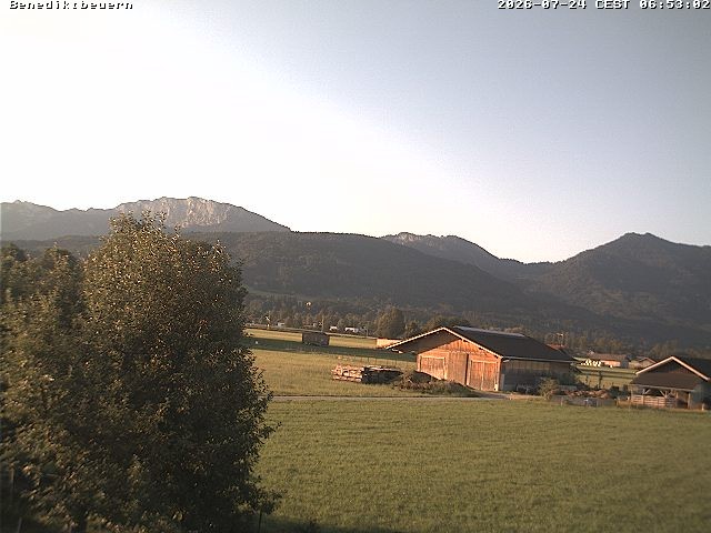 Archived image Webcam Benediktenwand (Bavaria)