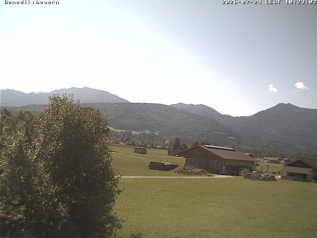 Archived image Webcam Benediktenwand (Bavaria)