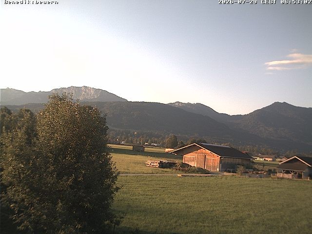 Archiv Foto Webcam Benediktenwand (Bayern)