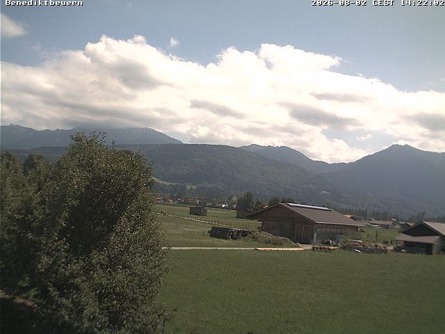 Archived image Webcam Benediktenwand (Bavaria)