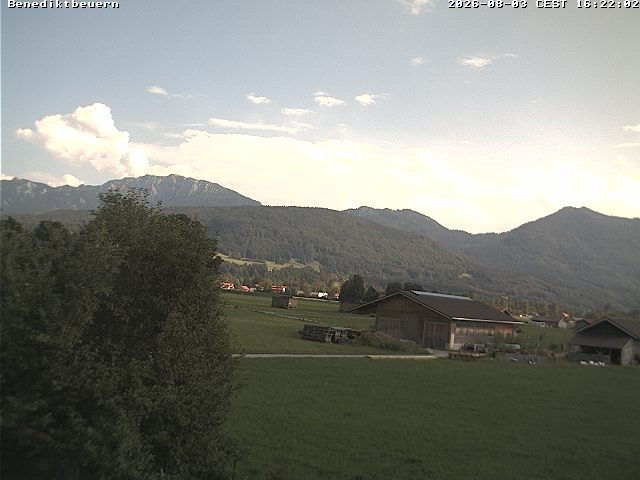 Archiv Foto Webcam Benediktenwand (Bayern)