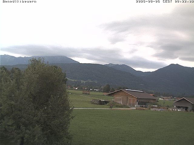 Archived image Webcam Benediktenwand (Bavaria)