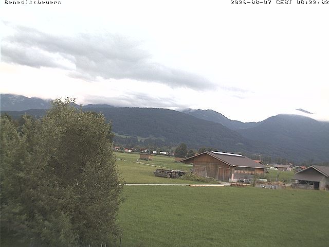 Archived image Webcam Benediktenwand (Bavaria)