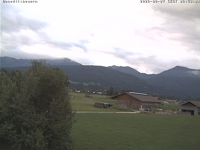 Archived image Webcam Benediktenwand (Bavaria)