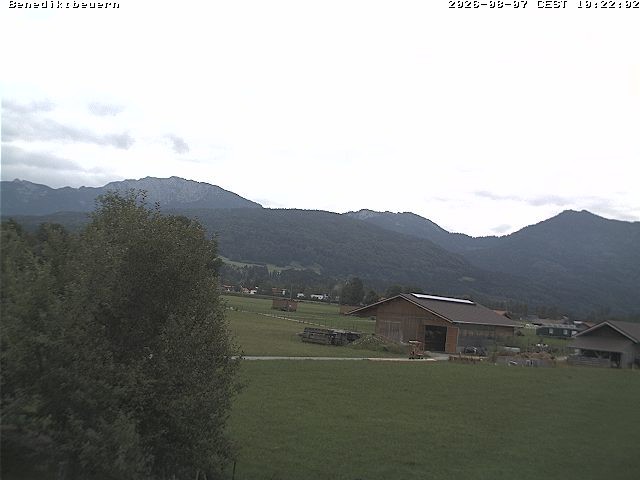 Archived image Webcam Benediktenwand (Bavaria)