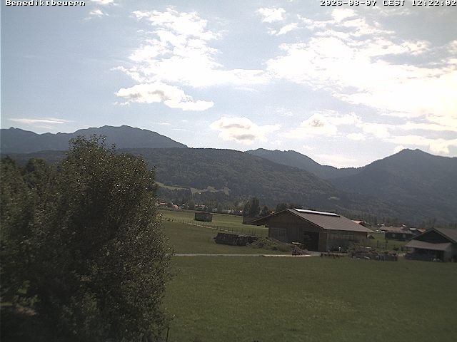 Archived image Webcam Benediktenwand (Bavaria)
