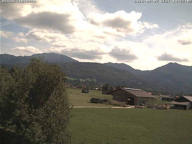 Archived image Webcam Benediktenwand (Bavaria)