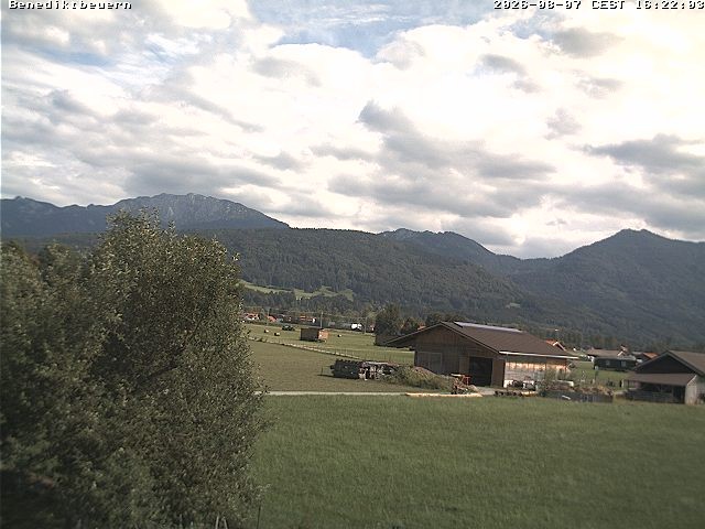 Archived image Webcam Benediktenwand (Bavaria)