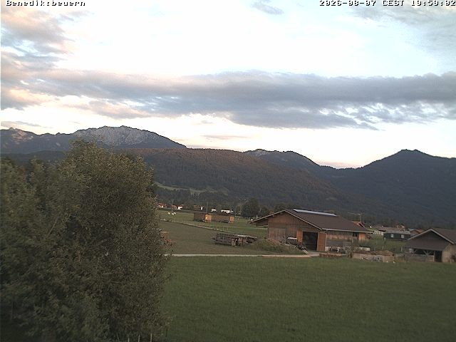 Archived image Webcam Benediktenwand (Bavaria)