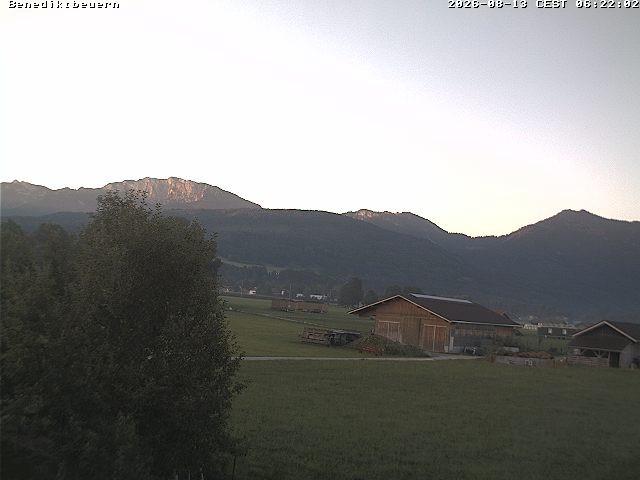 Archiv Foto Webcam Benediktenwand (Bayern)