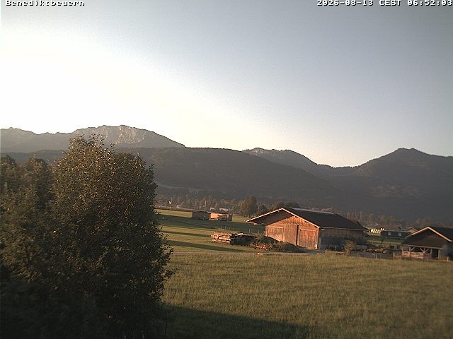 Archiv Foto Webcam Benediktenwand (Bayern)