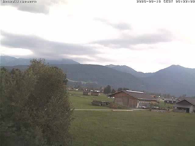 Archiv Foto Webcam Benediktenwand (Bayern)