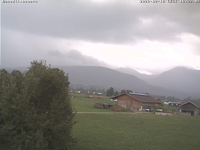 Archiv Foto Webcam Benediktenwand (Bayern)