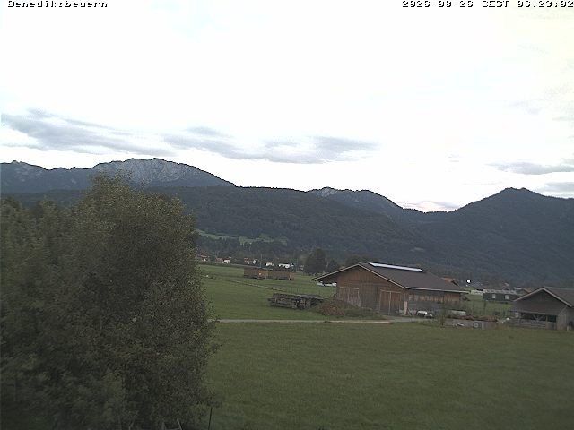 Archived image Webcam Benediktenwand (Bavaria)