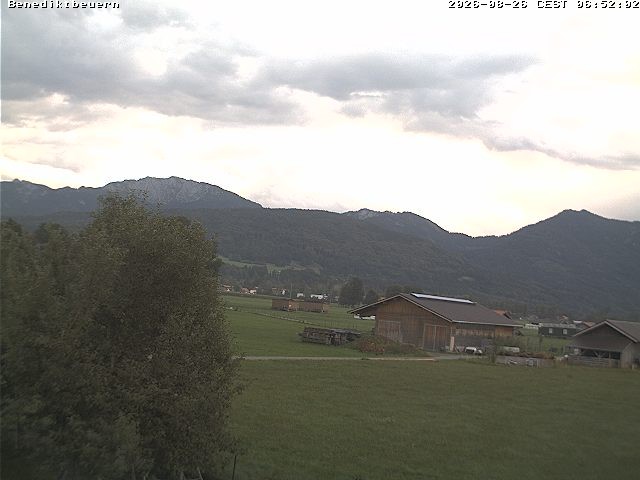 Archived image Webcam Benediktenwand (Bavaria)