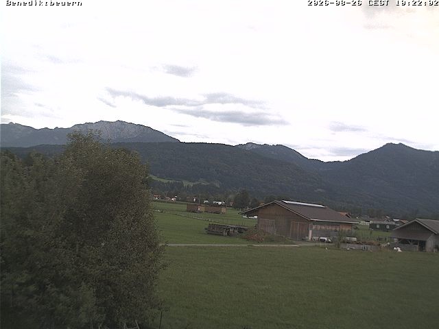 Archived image Webcam Benediktenwand (Bavaria)