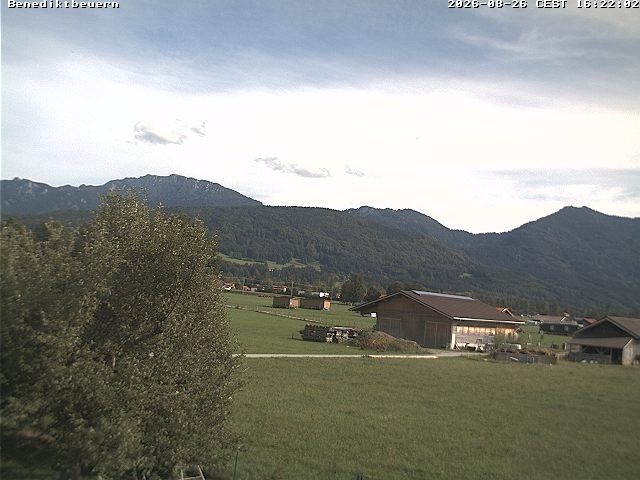 Archived image Webcam Benediktenwand (Bavaria)