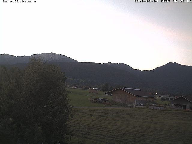 Archived image Webcam Benediktenwand (Bavaria)