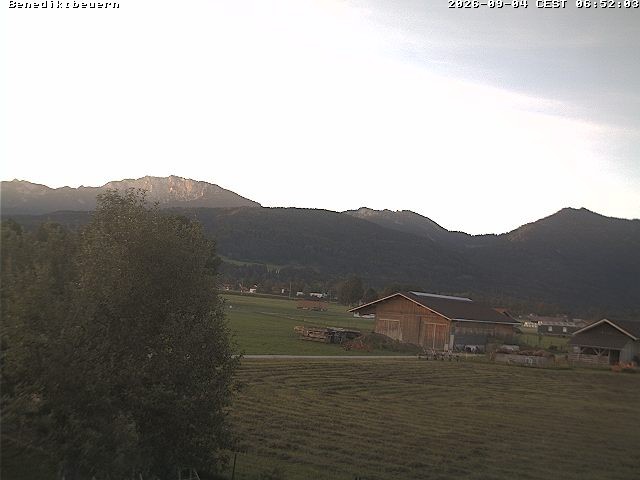 Archived image Webcam Benediktenwand (Bavaria)