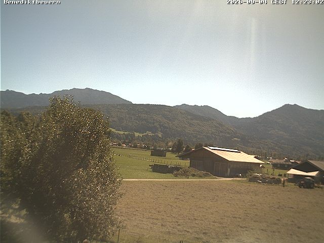 Archived image Webcam Benediktenwand (Bavaria)