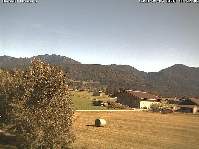 Archived image Webcam Benediktenwand (Bavaria)